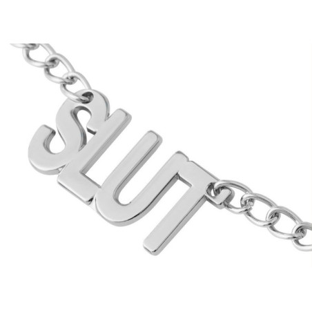 Pince-Tétons avec plaque SLUT 38cm