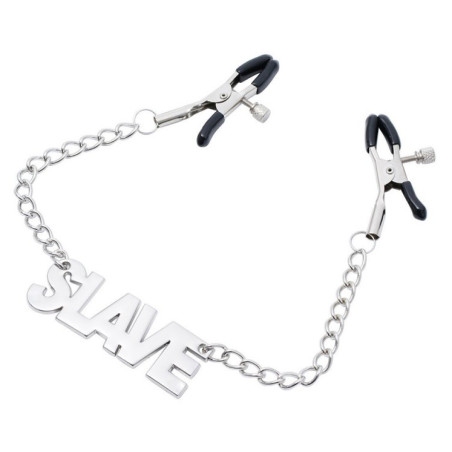 Pince-Tétons avec plaque SLAVE 40cm