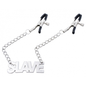 Pince-Tétons avec plaque SLAVE 40cm