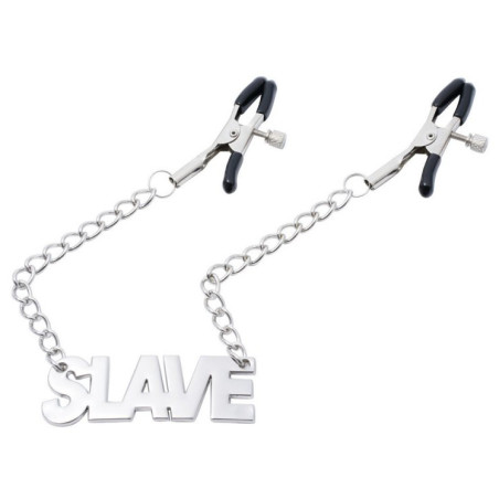 Pince-Tétons avec plaque SLAVE 40cm
