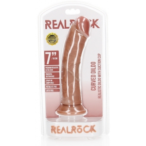 Gode réaliste CURVED DILDO 18 x 4.2cm Latino
