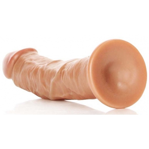 Gode réaliste CURVED DILDO 18 x 4.2cm Latino
