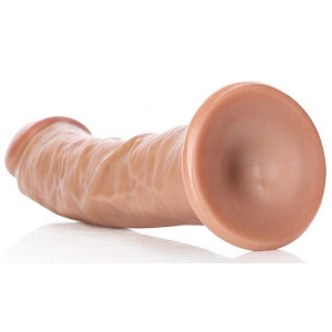 Gode réaliste Ventouse CURVED RealRock 20 x 4.6cm Latino