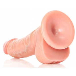 Gode réaliste BALLS CURVED RealRock 12.5 x 3.6cm