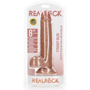 Gode réaliste ENVY STRAIGHT RealRock 17 x 4.4cm Latino