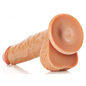 Gode réaliste ENVY STRAIGHT RealRock 17 x 4.4cm Latino