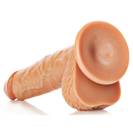 Gode réaliste ENVY STRAIGHT RealRock 17 x 4.4cm Latino