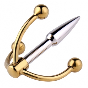 Plug d'urètre TRI BALLS 4.5cm - Diamètre 8mm