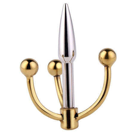 Plug d'urètre TRI BALLS 4.5cm - Diamètre 8mm
