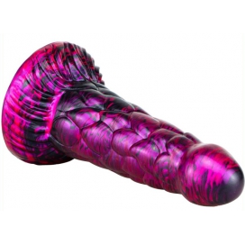 Gode Fantasy CYRIX 15.5 x 6cm Violet-Noir 2