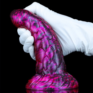 Gode Fantasy CYRIX 15.5 x 6cm Violet-Noir