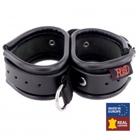 Double menotte de maintien en cuir 2