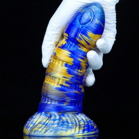 Gode Fantsay TORFF 16 x 5.8cm Bleu-Doré 2