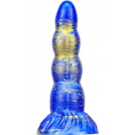 Gode Fantasy SCOPIO 17 x 5cm Bleu-Doré 2