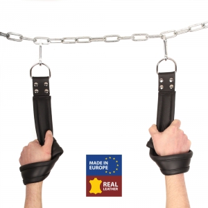 Suspension en cuir - Mains-Pieds