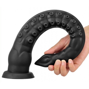 Gode Tentacule OKTOOP M 43 x 6cm Noir