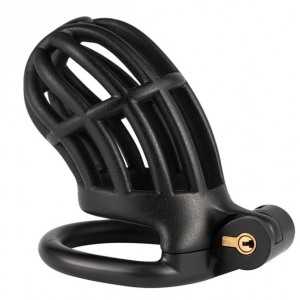 Cage de chasteté SLUTYPIG 8 x 3.3cm Noire