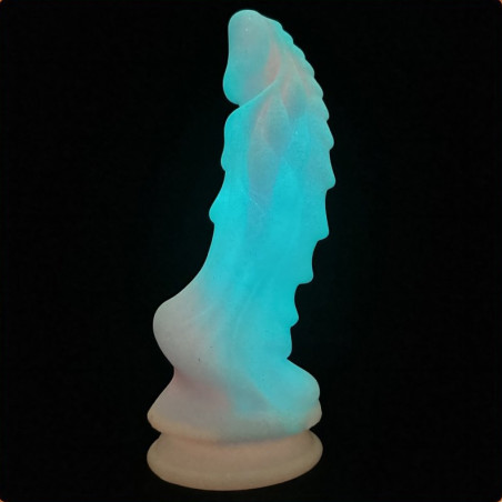 Gode phosphorescent LUMY DRAGON 18 x 7cm