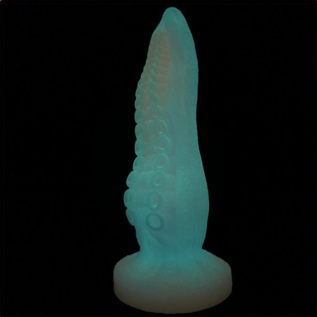 Gode phosphorescent LUMY OCTOP 21 x 6.3cm