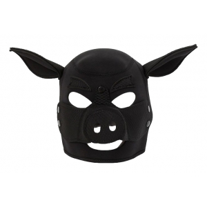 Cagoule Tête de Cochon PIG Noire