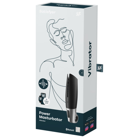Masturbateur connecté POWER Satisfyer 15cm