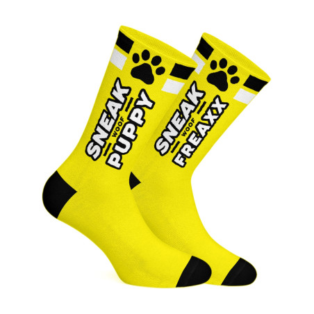 Chaussettes WOOF PUPPY Jaunes