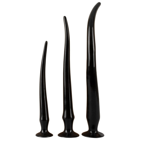 Kit 3 Plugs Longs FLEX PLUG Noirs