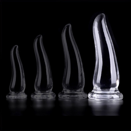 Plug transparent GAZOX XL 21 x 6.5cm