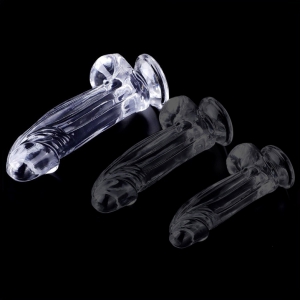 Gode transparent KOLK L 16 x 5.5cm