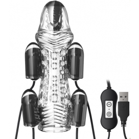 Gaine vibrante de masturbation VIBE EXTREME 5 Vibrations