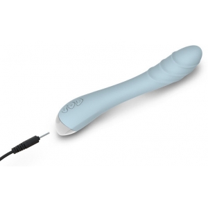 Vibro Point G FOX LINDO 14 x 3cm Bleu