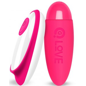Oeuf Vibrant Alice sans fil rose 8cm