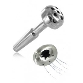 Penis Plug Piss Soaker de 8mm de diamètre avec boule percée 2