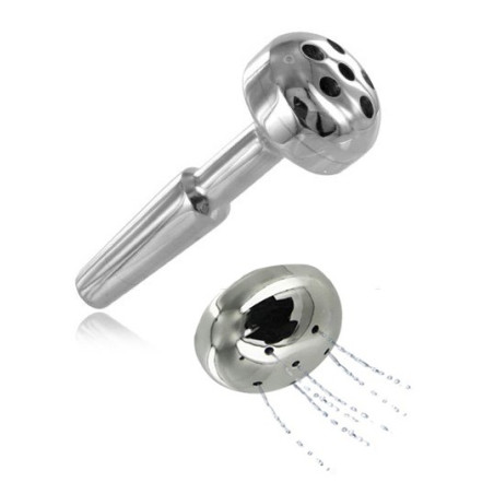 Penis Plug Piss Soaker de 8mm de diamètre avec boule percée