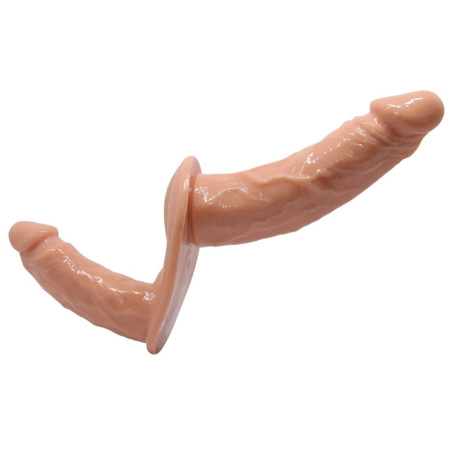 Double Gode Ceinture STRAP DUO 13 x 3.7cm