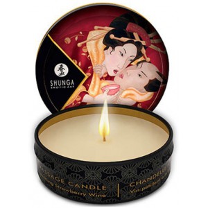 Bougie de Massage Fraise