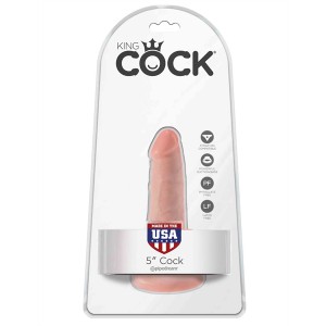 Gode débutant King Cock 12.7 cm couleur chair