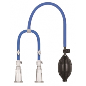 Pompes pour tétons LUVPUMP Double Cup Bleu
