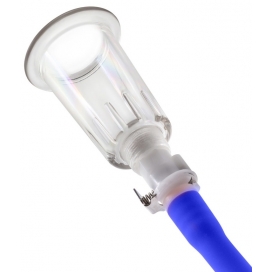 Pompes pour tétons LUVPUMP Double Cup Bleu 2