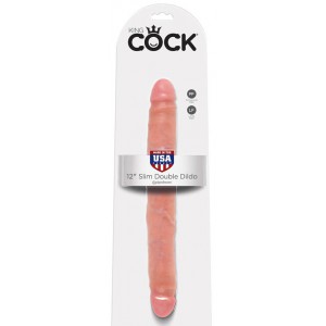 Double gode Chair de King Cock 30.5cm et 3.6cm de large