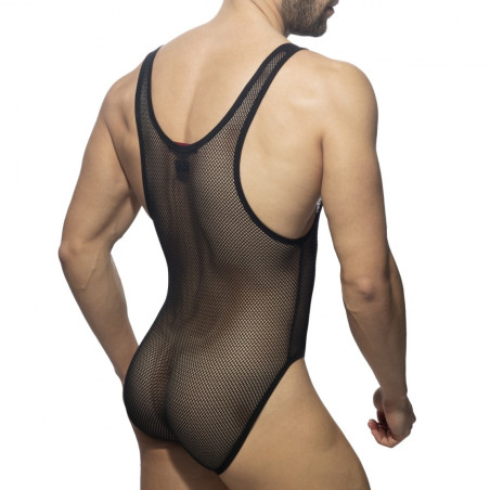 Body ZIP MESH Noir