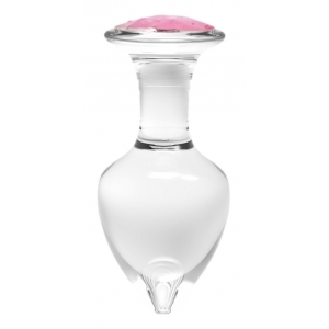 Plug Bijou en Verre DIAMOND GLASSY S 6.5 x 2.7cm