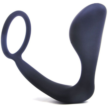 Plug cockring remarquable par son pouvoir de plaisir: cockring et plug anal à la fois