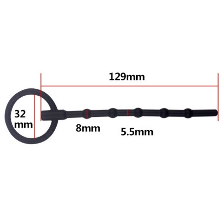 Kit de 8 Tiges d'urètre en silicone