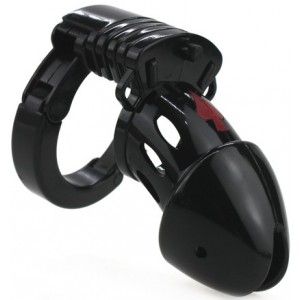 Cage de chasteté ajustable PIQUE Noire de CockLock