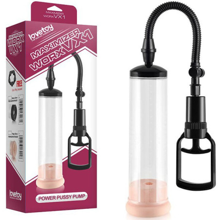 Pompe à pénis Maximizer Flesh avec cylindre 20cm
