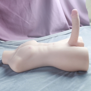 Masturbateur Buste avec Pénis articulé BIG TORSO Sexe de 18cm