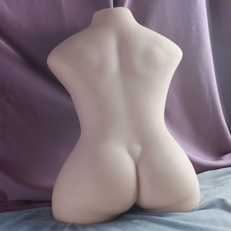 Masturbateur Buste avec Pénis articulé BIG TORSO Sexe de 18cm