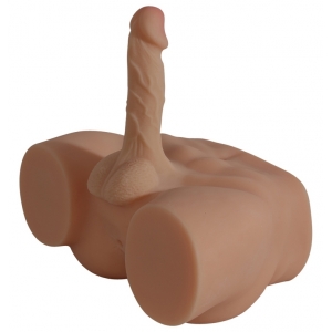 Masturbateur Fessier avec Pénis articulé DANDY BOY Sexe de 14cm