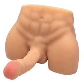 Masturbateur Fessier avec Pénis articulé DANDY STRONG Sexe de 18cm 2